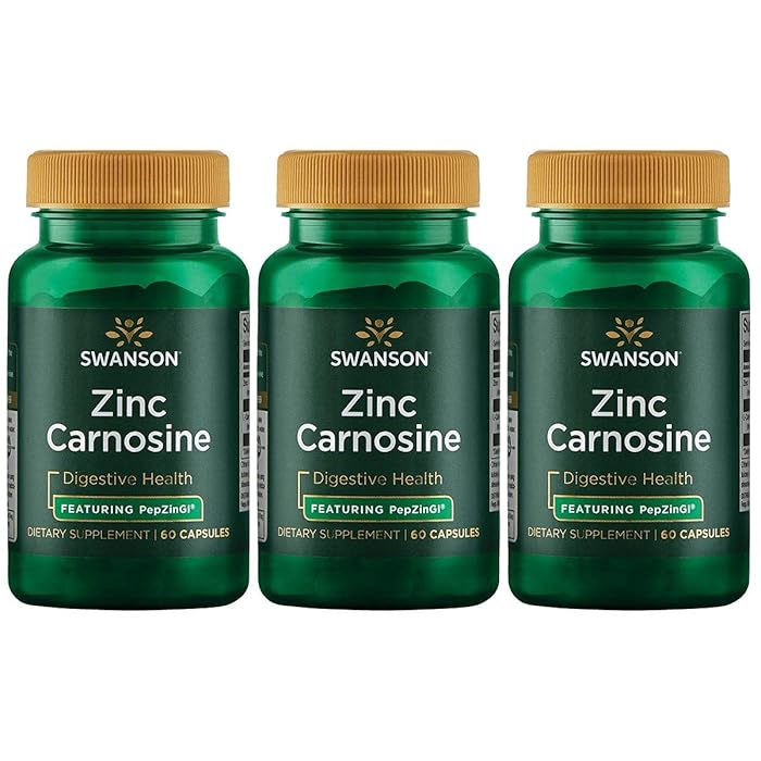 Buy Swanson Zinc Carnosine (PepZin GI) Natural Supplement Promoting