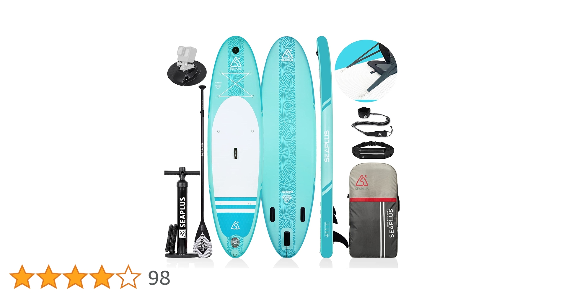 Amazon | SUPボード サップボード SEAPLUS スタンドアップパドルボード