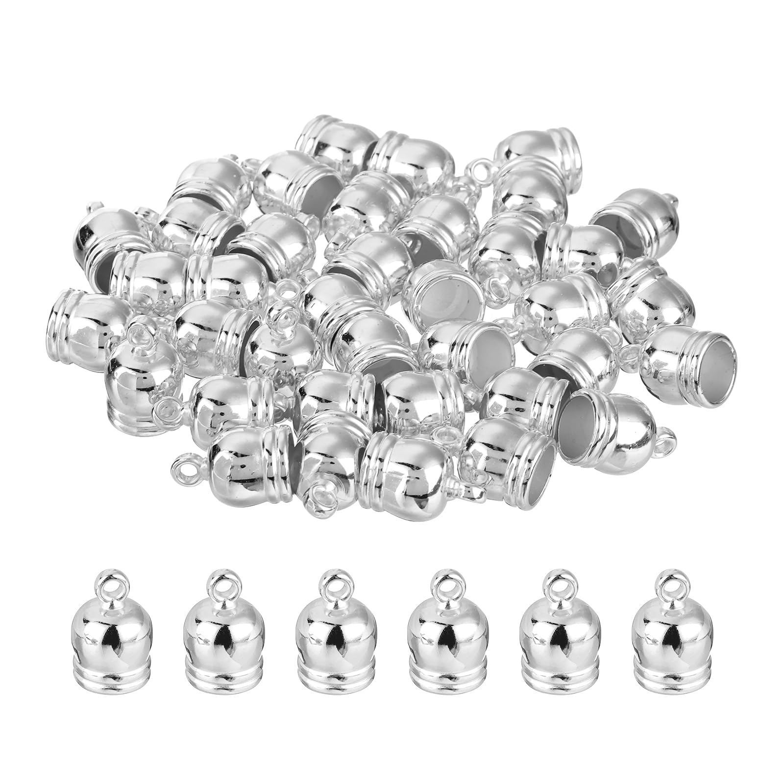 Embout de cordon à pompons anti-effilochage pour sécuriser et coller vos fils de cuir 8,8mm