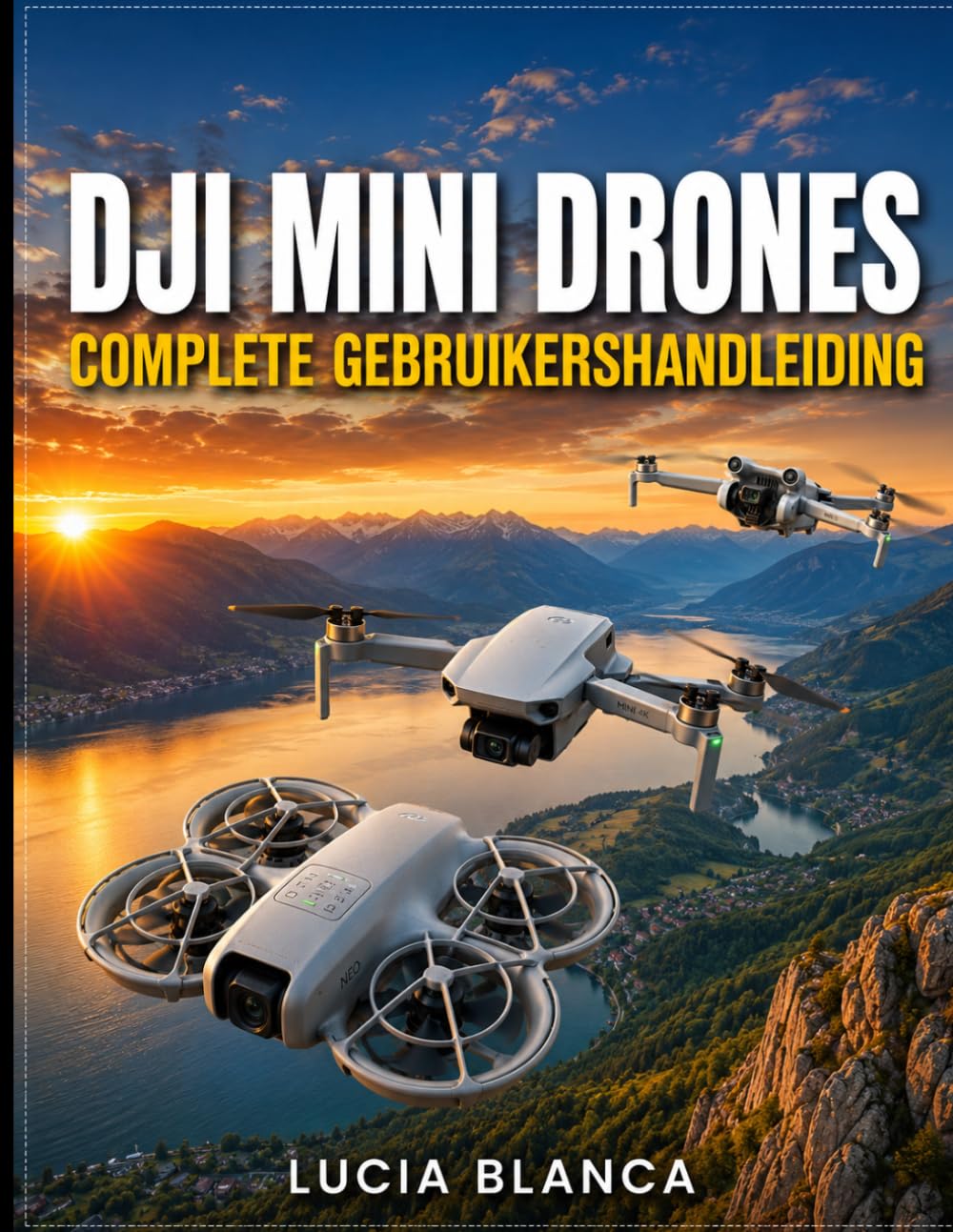 DJI MINI DRONES COMPLETE GEBRUIKERSHANDLEIDING: De ultieme handleiding om de DJI NEO, DJI MINI 4K en DJI MINI 3 onder de knie te krijgen: stapsgewijze ... en geheime fotografietips voor beginners.