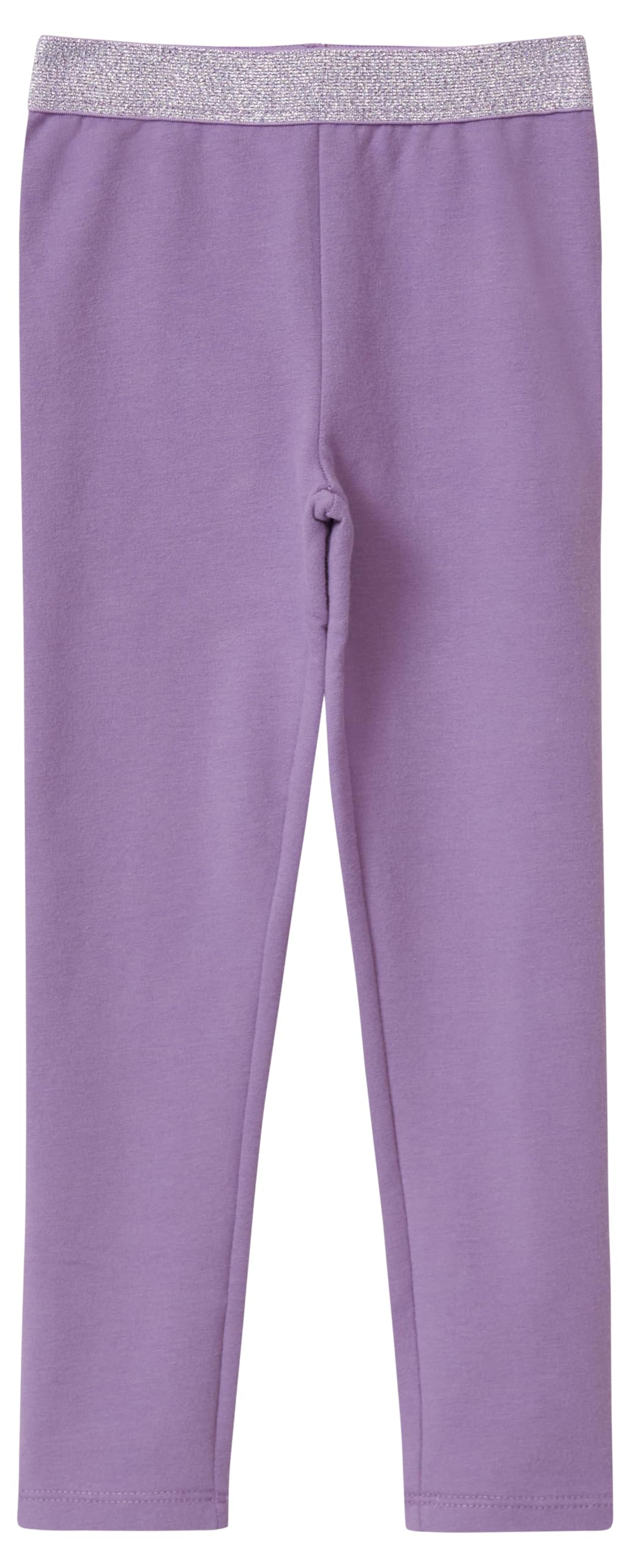 s.Oliver Mädchen Leggings Sweat-Leggings mit Glitzerbund