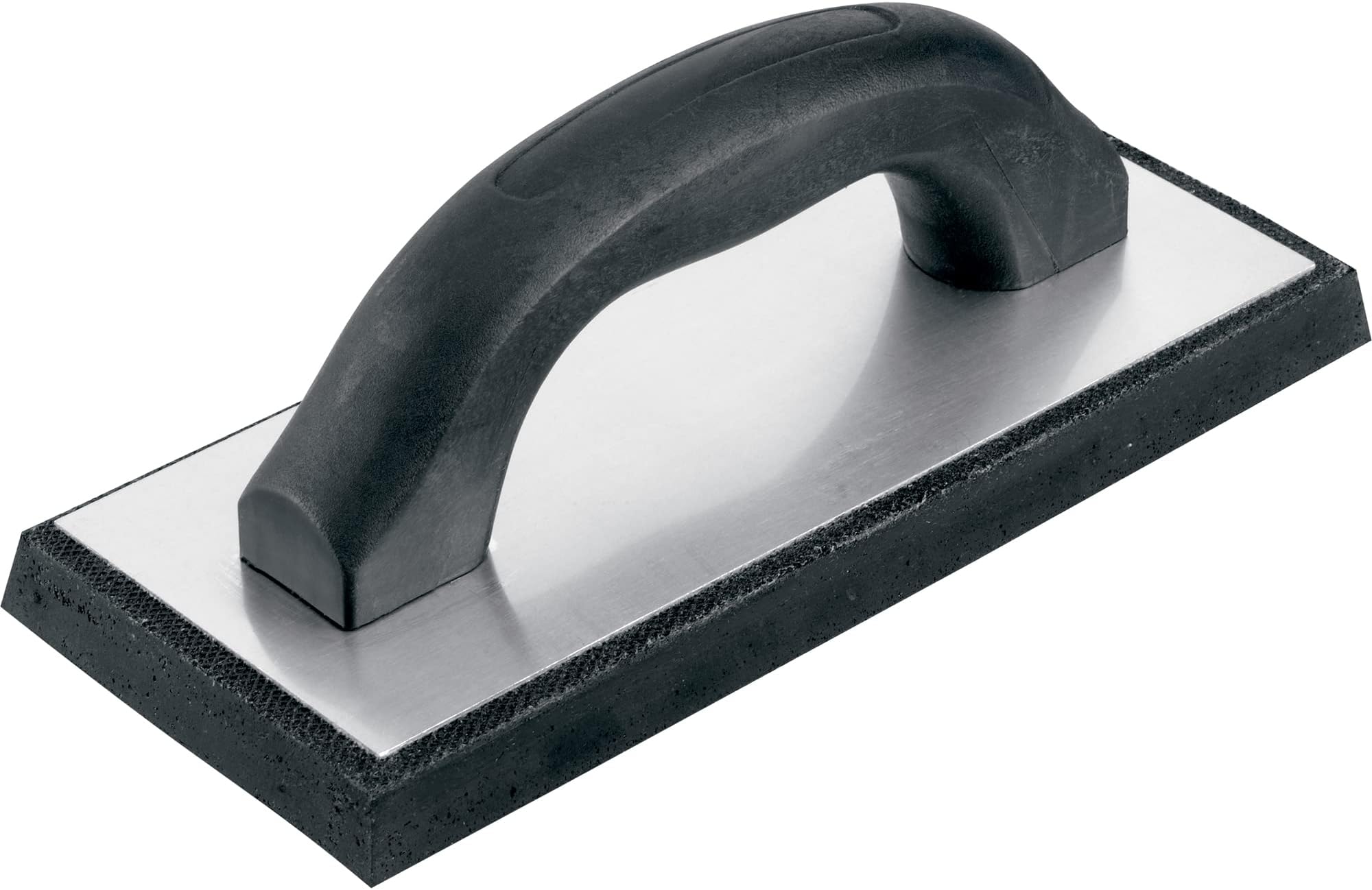 QEP 4 in. x 9.5 in. Molded Rubber Grout Float with Non-Stick Gum Rubber, Black