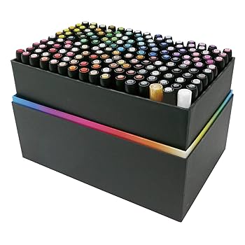 【新品未使用品：ルプルーム168本セット】 Amazon.co.jp: マービー アルコールマーカー ルプルーム