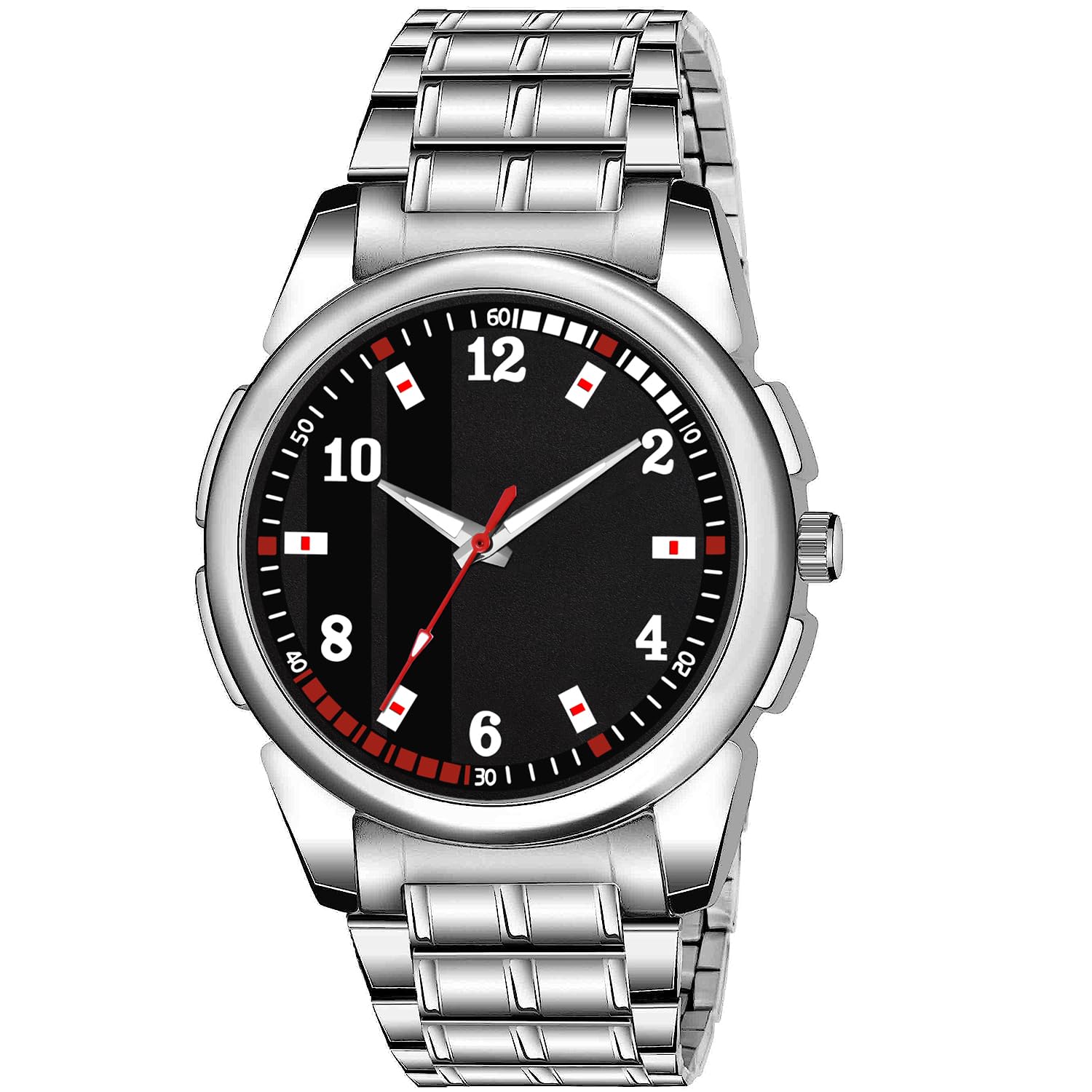 casera Stainless Steel Strap Casual-Formal Multi Color Dial Mens Watch Analog Watch - for Boys (Multi Color) (B0CB8LKTWG) Amazon Price History, Amazon Price Tracker