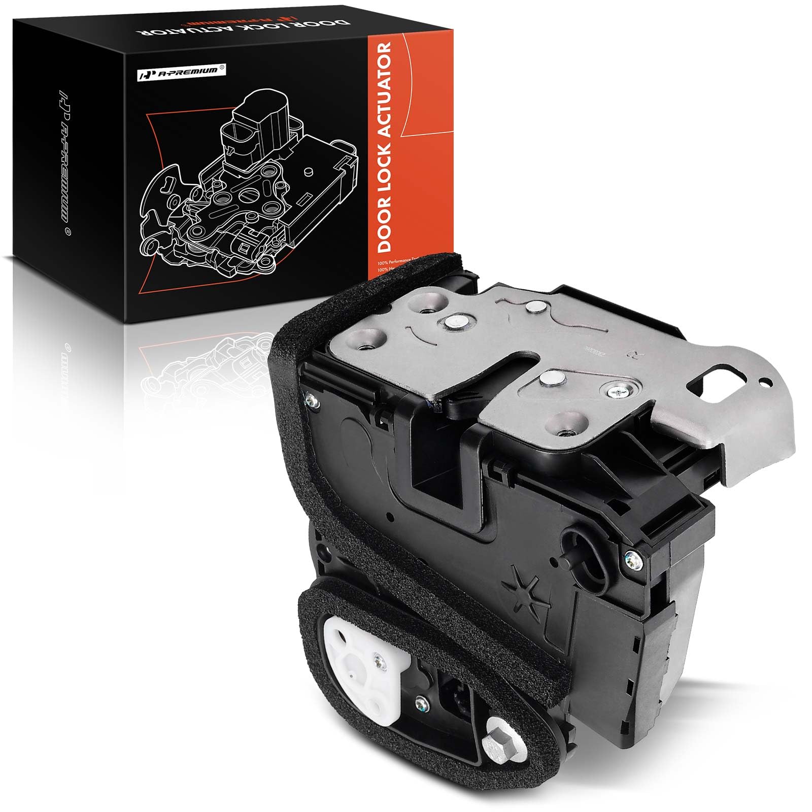 A-Premium Rear Right Passenger Side Door Lock Latch Actuator Compatible with Chevrolet, GMC, Cadillac & Buick Vehicles - Silverado, Equinox, Cruze,