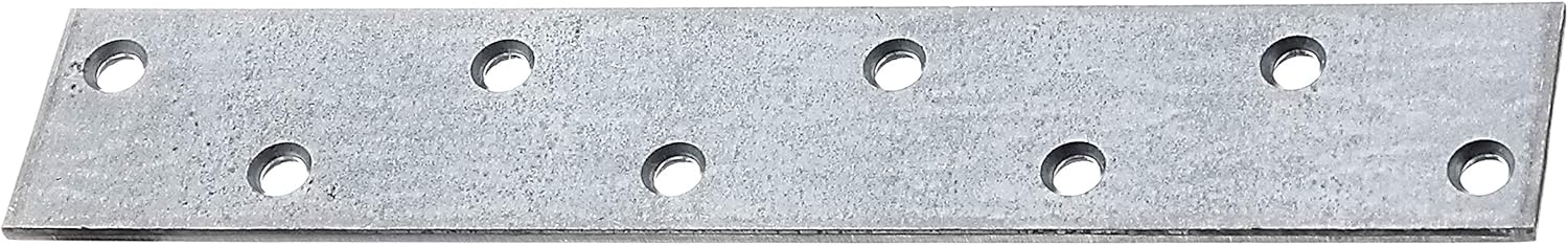 Gah-Alberts 333904 Flat Connector Sendzimir Galvanised Length 170 mm x Width 30 mm x Thickness 3 mm Pack of 50