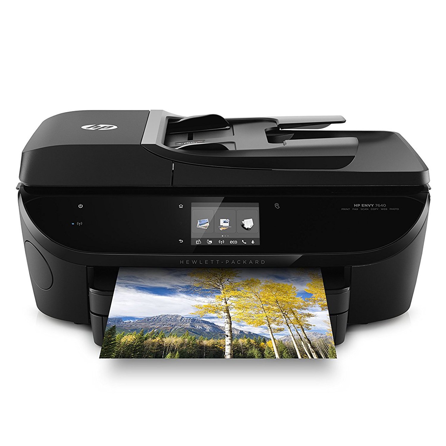 HP Envy 7640 Color All in One Photo Two-Sided Printer Wireless Scanner Copier (Renewed)
