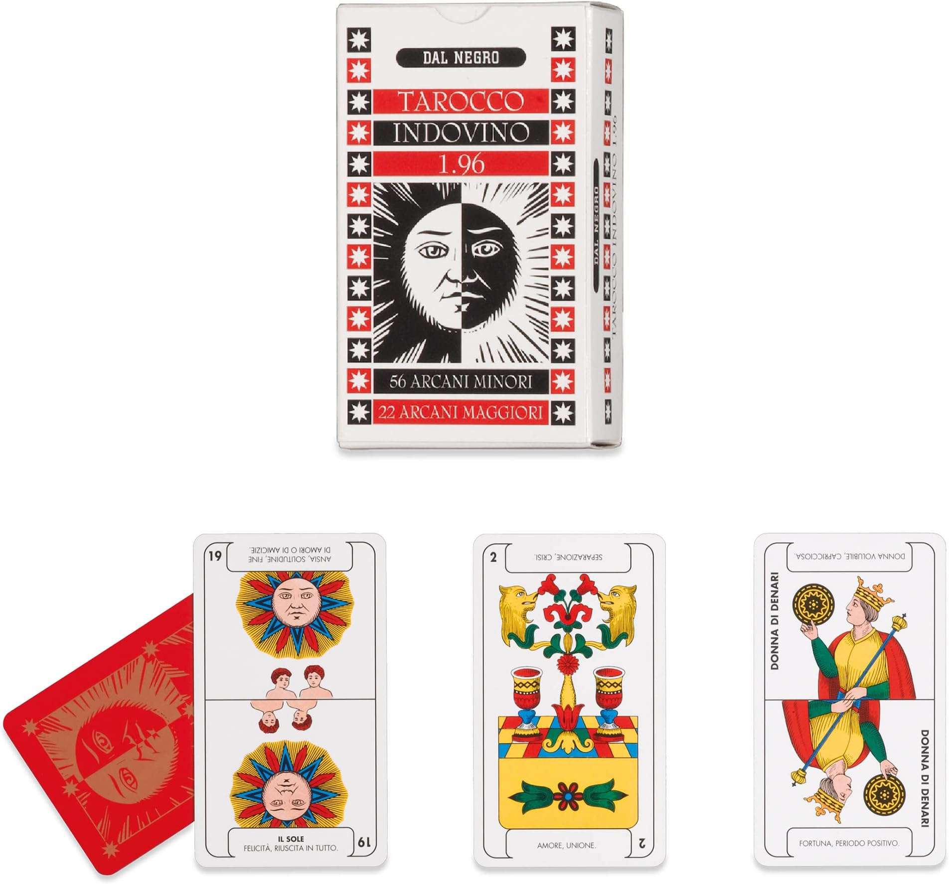 Dal Negro 40005 Indovino 1:96 Tarot Card Game [Italian Import]