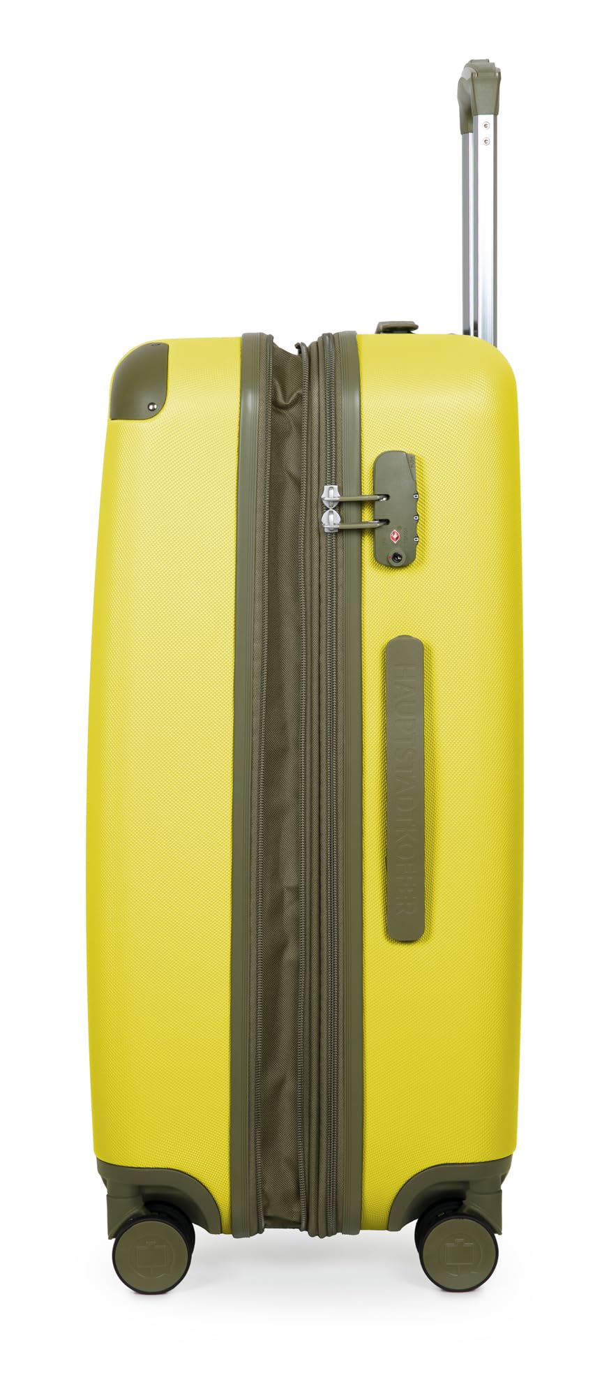 HAUPTSTADTKOFFER - Spree - Maleta rígida, Trolley expandible, Equipaje de Viaje, 4 Ruedas Dobles, TSA, 65 cm, 74 litros, Champán — view 73