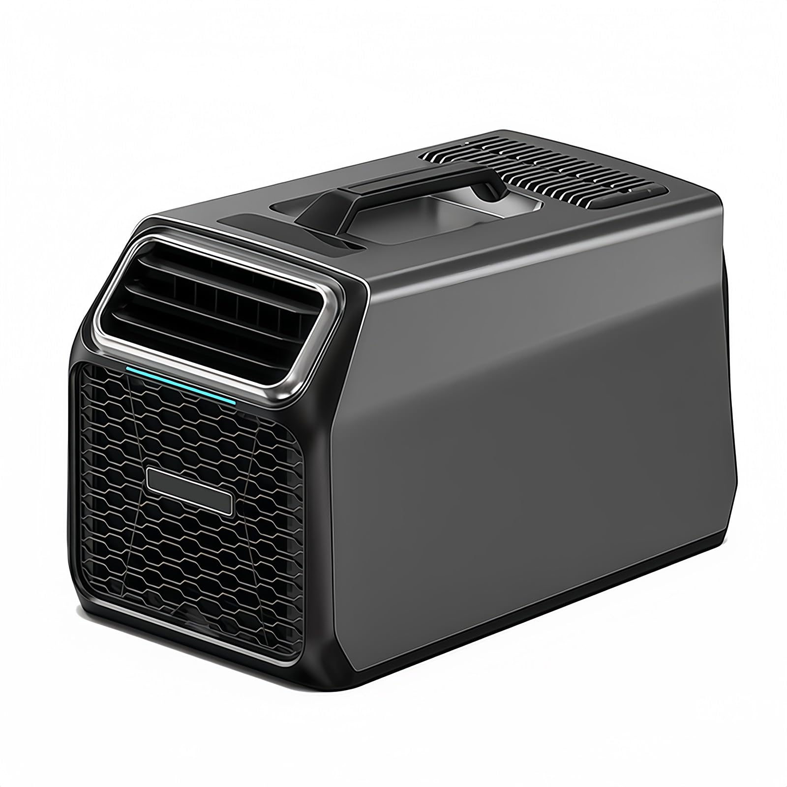 BANGBANGJI 4000BTU Camping Portable Air Conditioner, Low Power Tent Air Conditioner, with Compressor, Self Evaporation, Timer & Sleep Mode, for Camping, Tent, Truck, Home, Pets