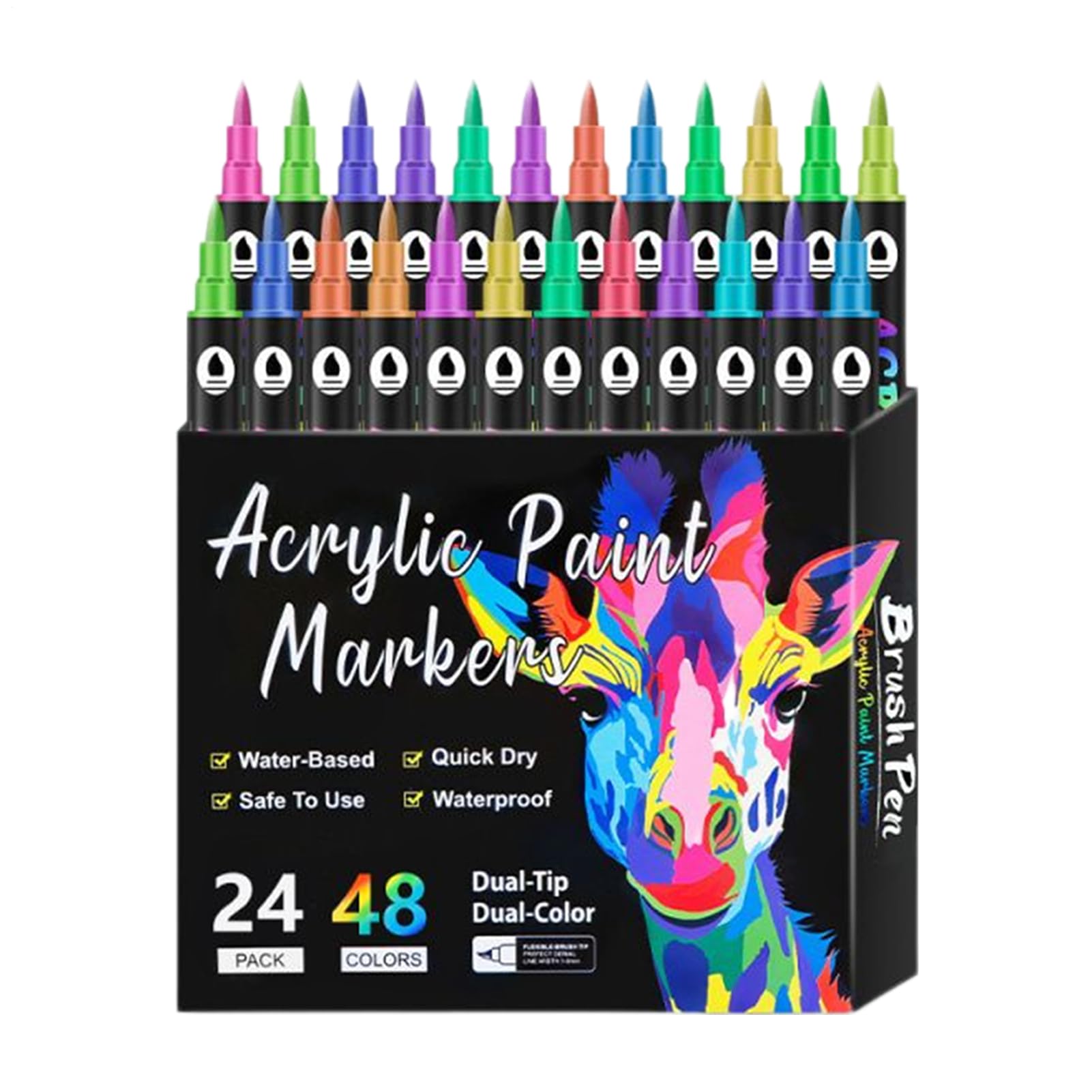 Rotuladores acrílicos impermeables para cerámica y scrapbooking 8