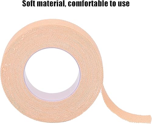 Miniatura 5 de Cinta autoadhesiva, vendaje adhesivo color piel transpirable cinta quirúrgica para el cuidado de heridas deportes (0.5 in x 16.4 ft)