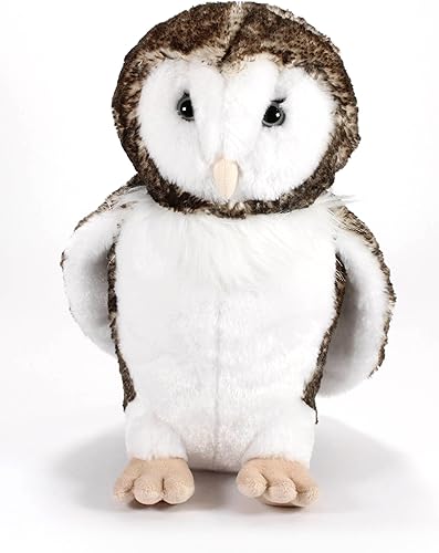 The Petting Zoo Peluche de búho granero, regalos para niños, animales de granja Wild Onez, juguete de peluche de búho granero Zoologee de 12 pulgadas