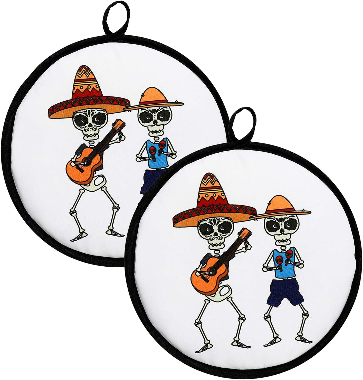 2 Pack Tortilla Warmer 12 Inch Insulated Fabric Pouch | Microwave Tortilla Warmer Pouch for Corn & Flour | Large Tortilla Warmer Microwavable for up to One Hour | Tortilla Warm Keeper