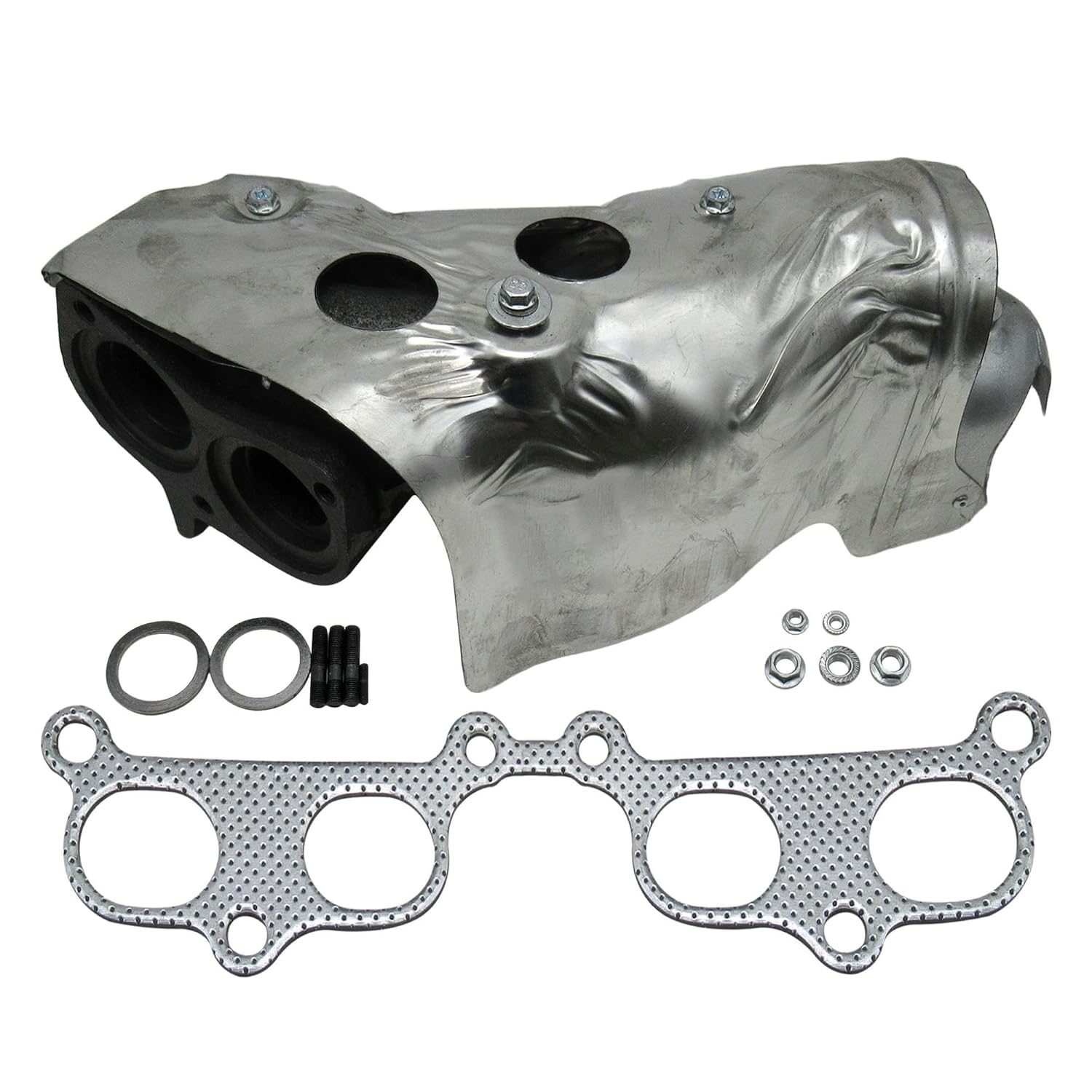 Exhaust Manifold Kit with Required Gaskets and Hardware 674-464 for Toyota Tacoma 1995 1996 1997 1998 1999 2000 2001 for 4Runner 1996 1997 1998 1999 2000 for T100 1994-1998