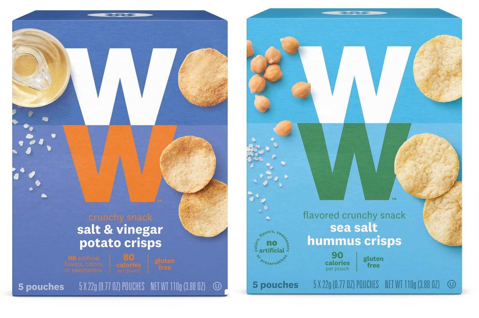 Buy Weight Watchers Salt and Vinegar Potato Crisps Sea Salt Hummus