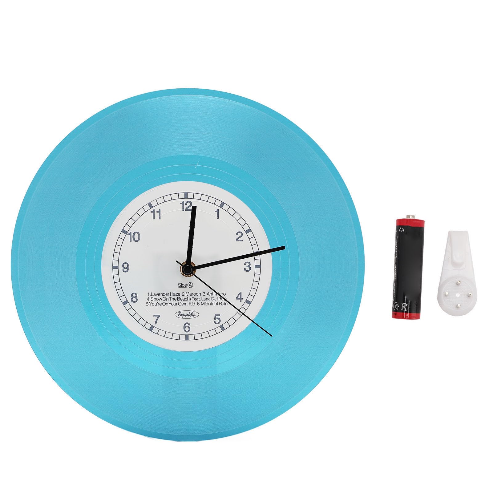 Cocoarm Orologio da Parete Rotondo 12 Pollici Silenzioso Non Ticchettante