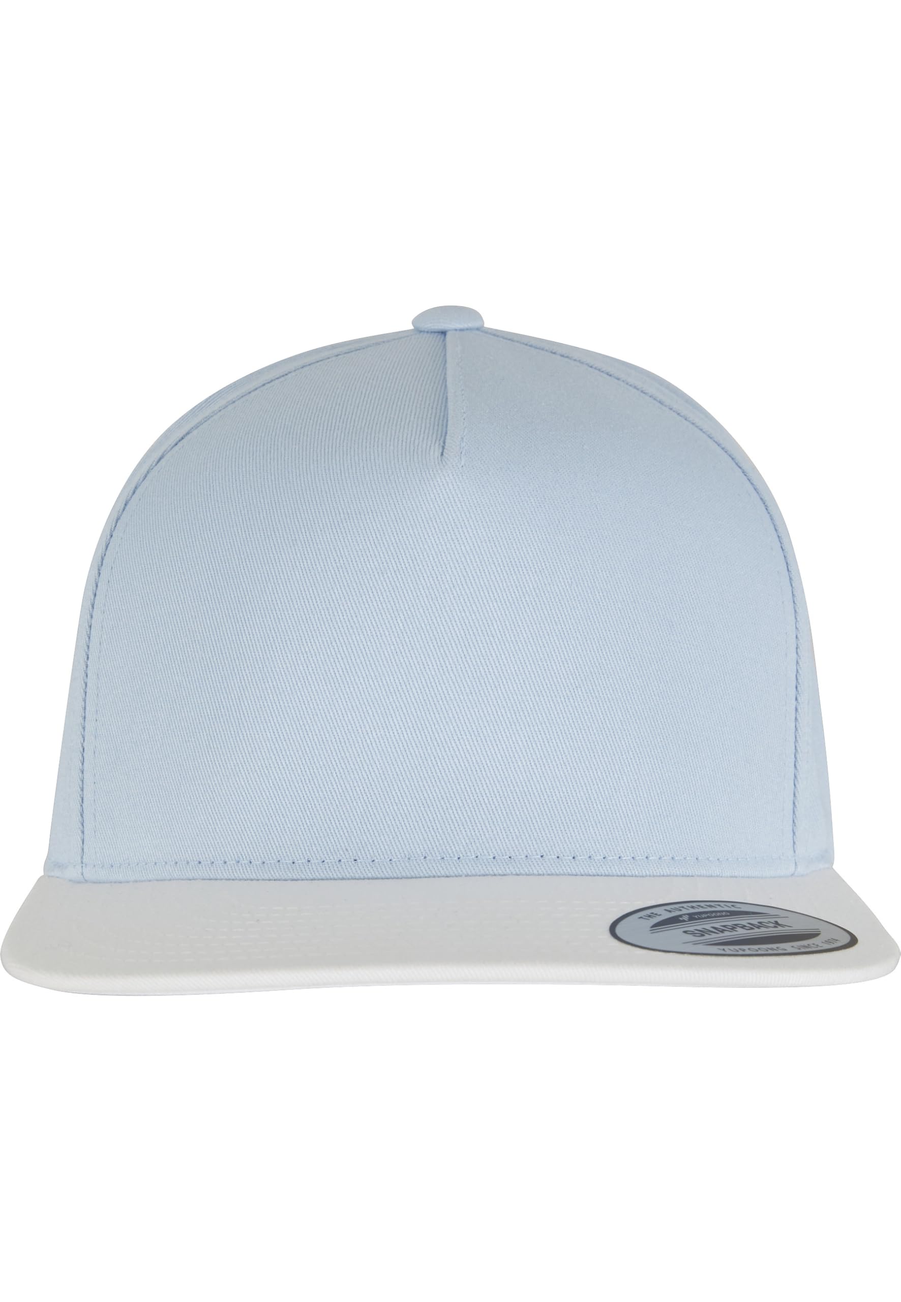 Flexfit Unisex Hat, Light Blue/White, One Size