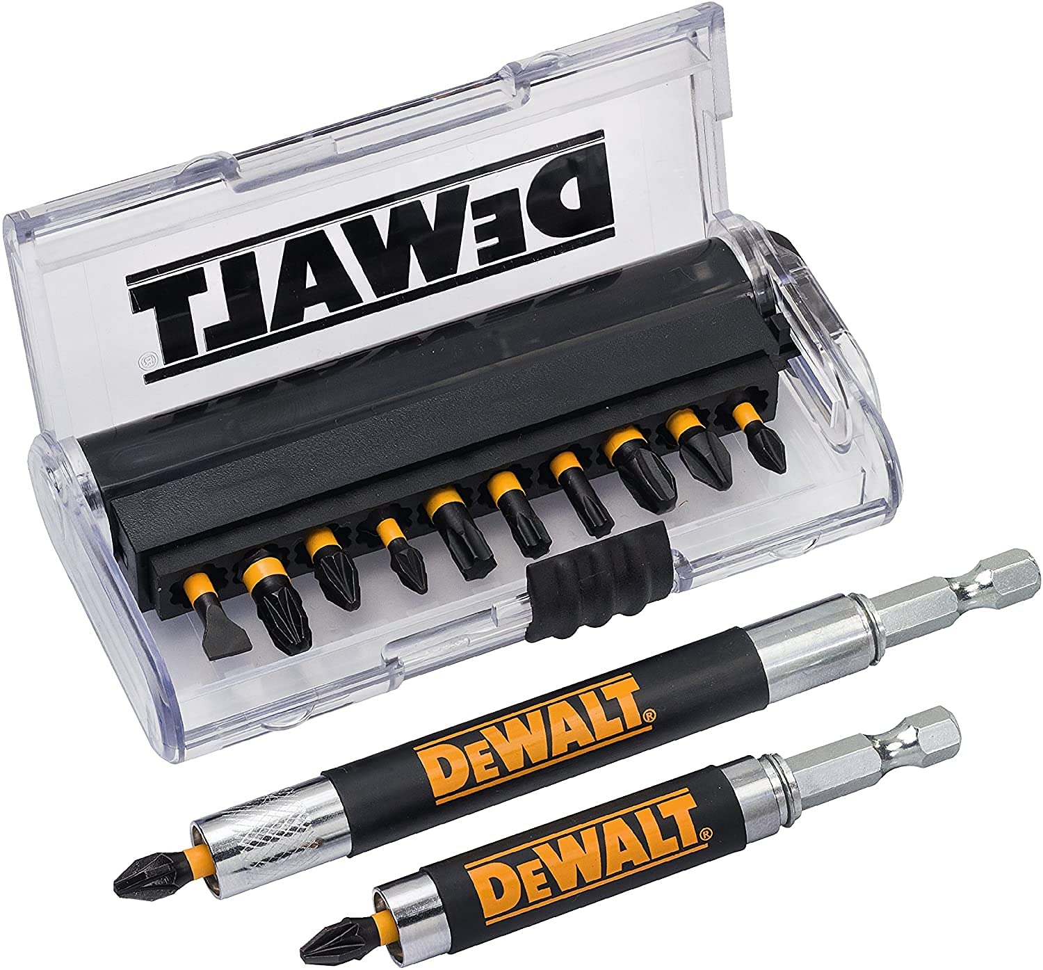 Dewalt Coffret 14 Pièces avec Embouts de Vissage Impact Torsion 25mm DT70512T-QZ