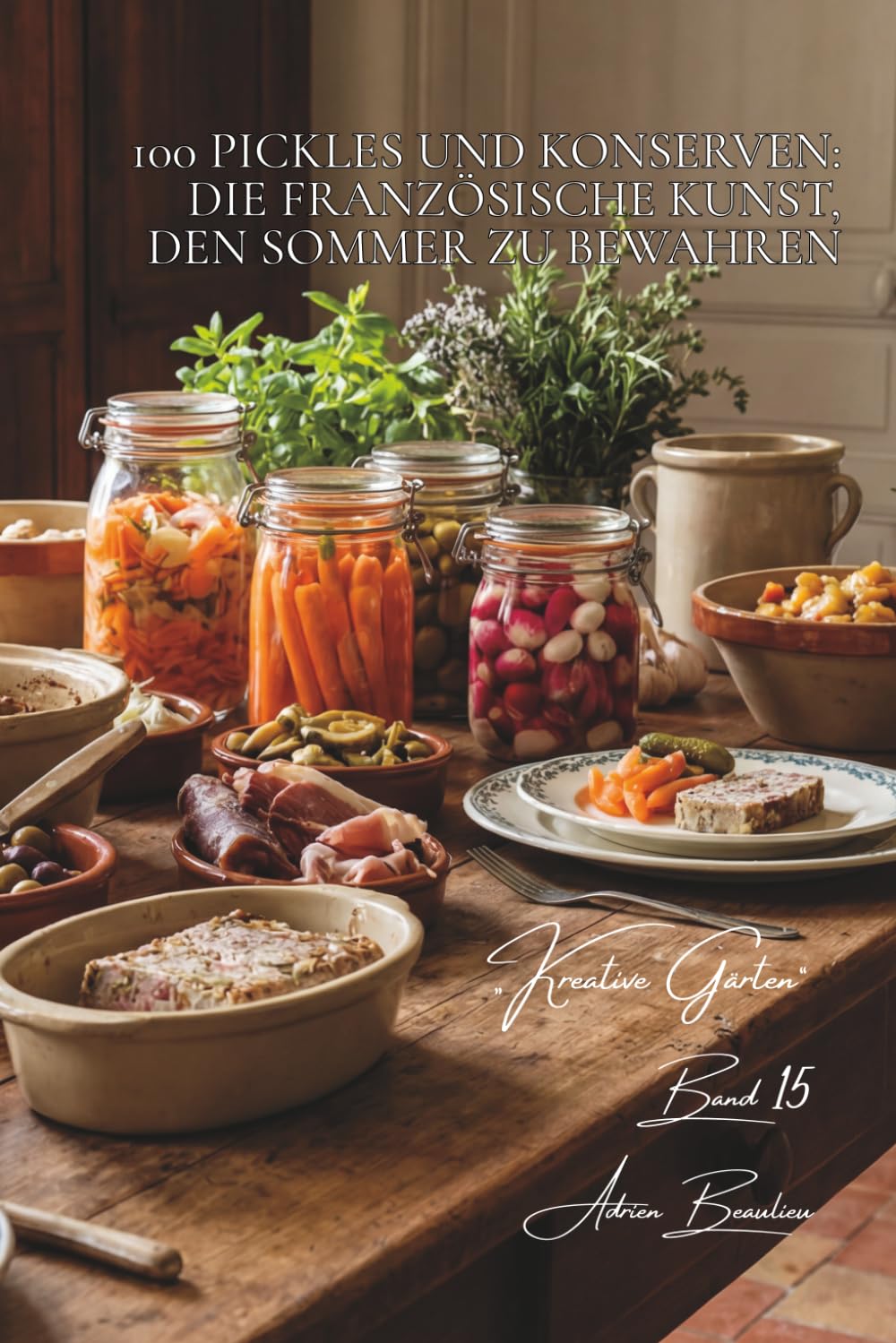 100 pickles und konserven: die französische kunst, den sommer zu bewahren: cornichons, chutneys, milchsauer eingelegtes gemüse… konservieren mit ... & gärten – unterreihe „Kreative Gärten“)