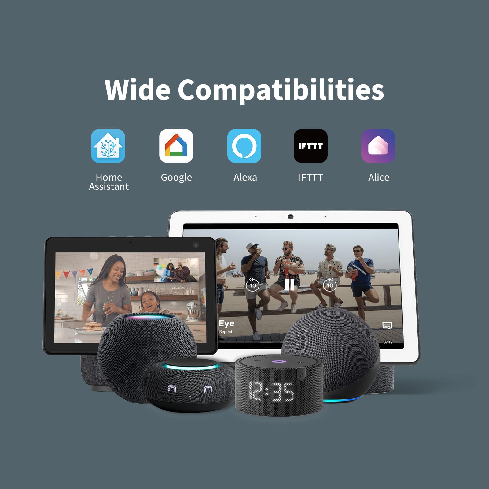 Aqara Kit Rilevatore Fumo, Richiede Hub Aqara Zigbee 3.0, 3 Pezzi | Allarmi Fumo Per La Casa, Sirena Da 85Db, Led, Batteria A Lunga Durata, Supporta Homekit, Alexa, Google, Matter Over Bridge