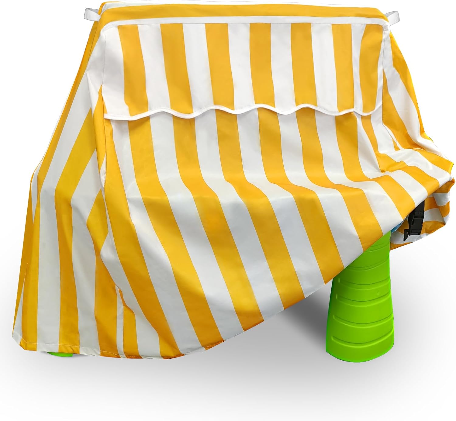 STARTWO Kids Water Table Cover Fit Rain Showers Splash Pond Water Table, Waterproof Outdoor Toys Cover - Yellow White (Cover Only)