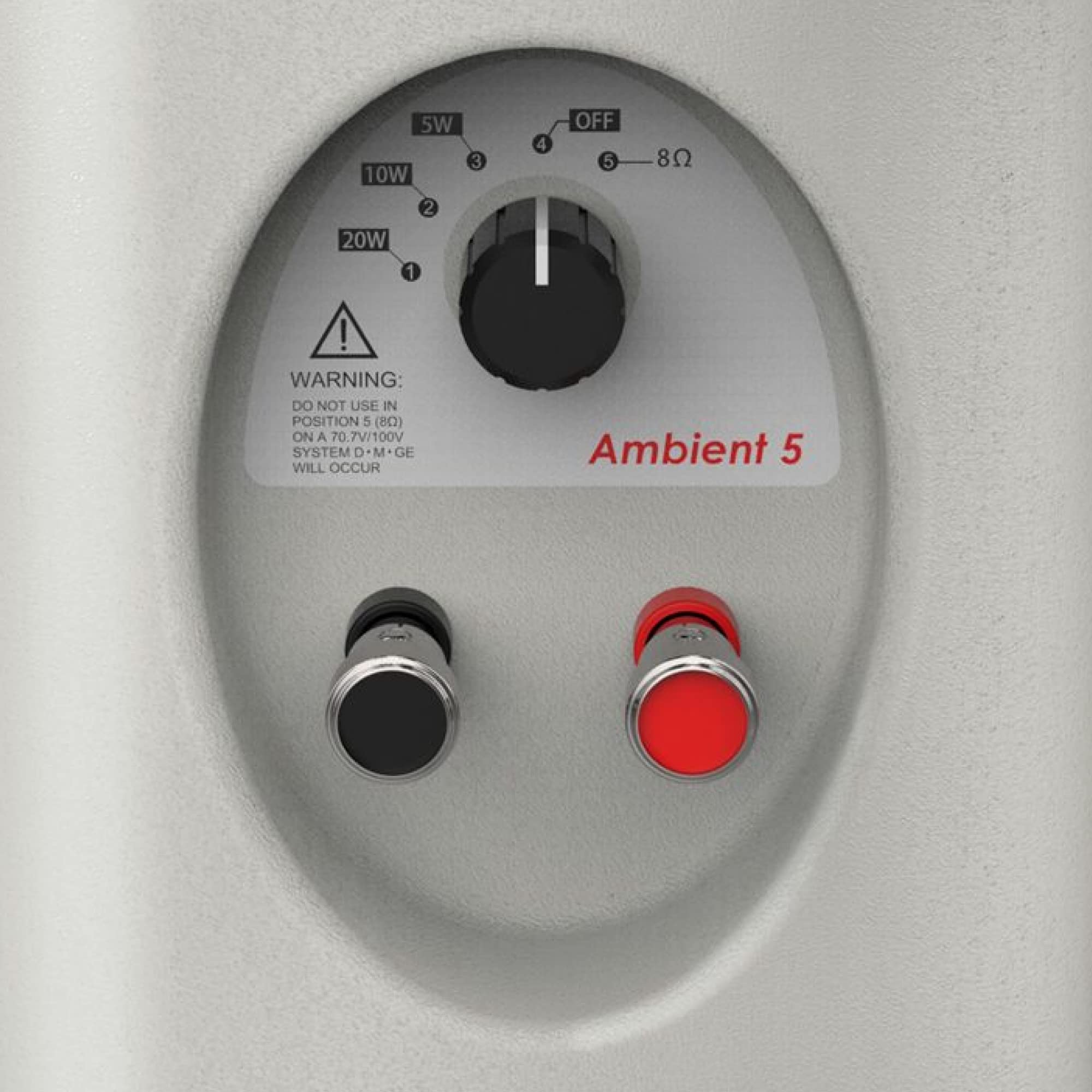 Audibax Ambiente 5 Bianco - Diffusori Passivi da Scaffale HiFi - Coppia di Altoparlanti Stereo a 2 Vie - potenza Continua di 30W - Montaggio a Parete Incluso - Altoparlanti con Woofer da 5,25"