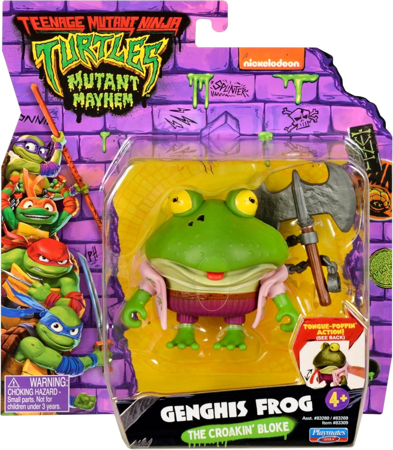 ケチャ様 Giochi Preziosi - Mutant Chaos Ninja Turtles - Genghis Frog in