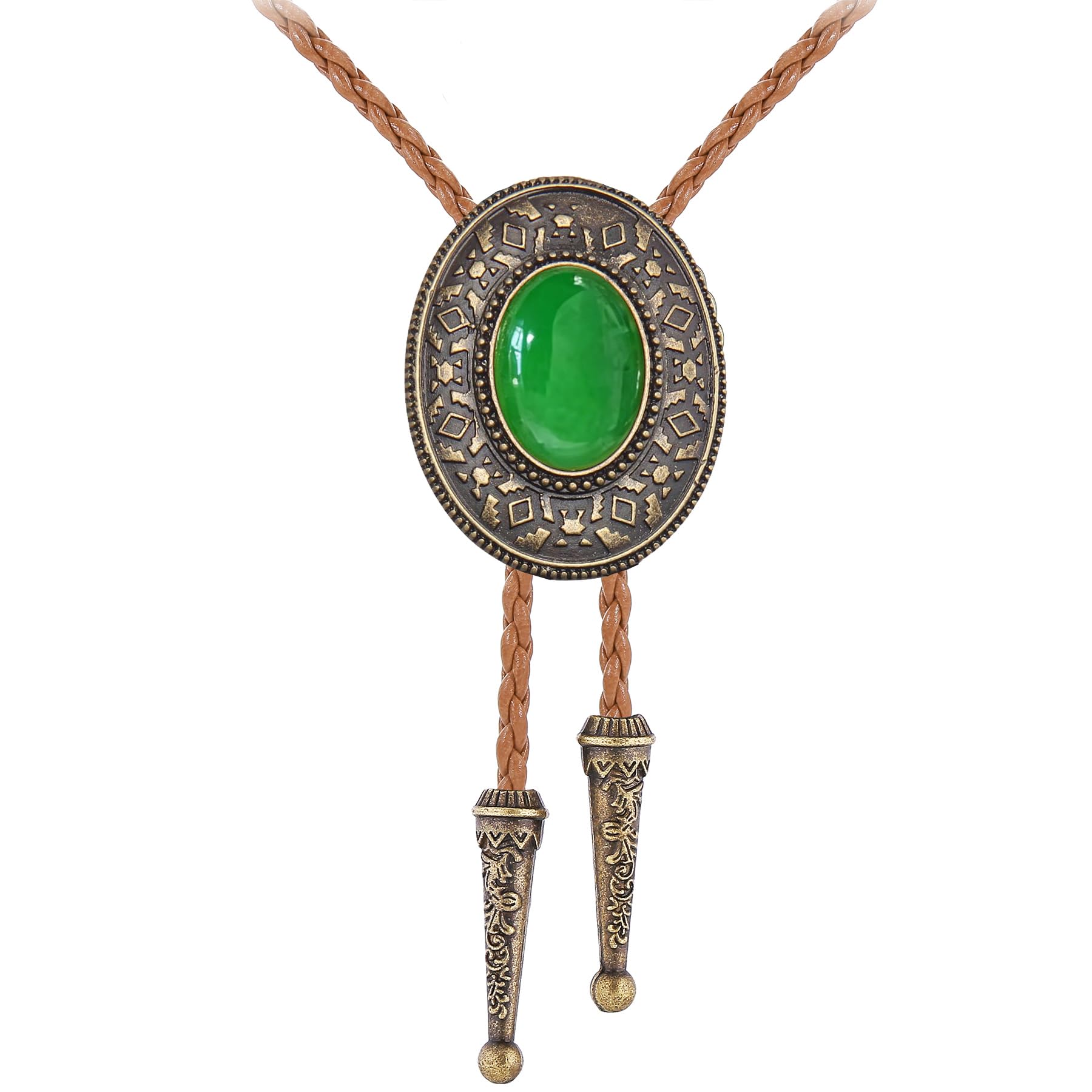 GelConnie Bolo Tie for Men Women Vintage Western Cowboy Necktie Adjustable