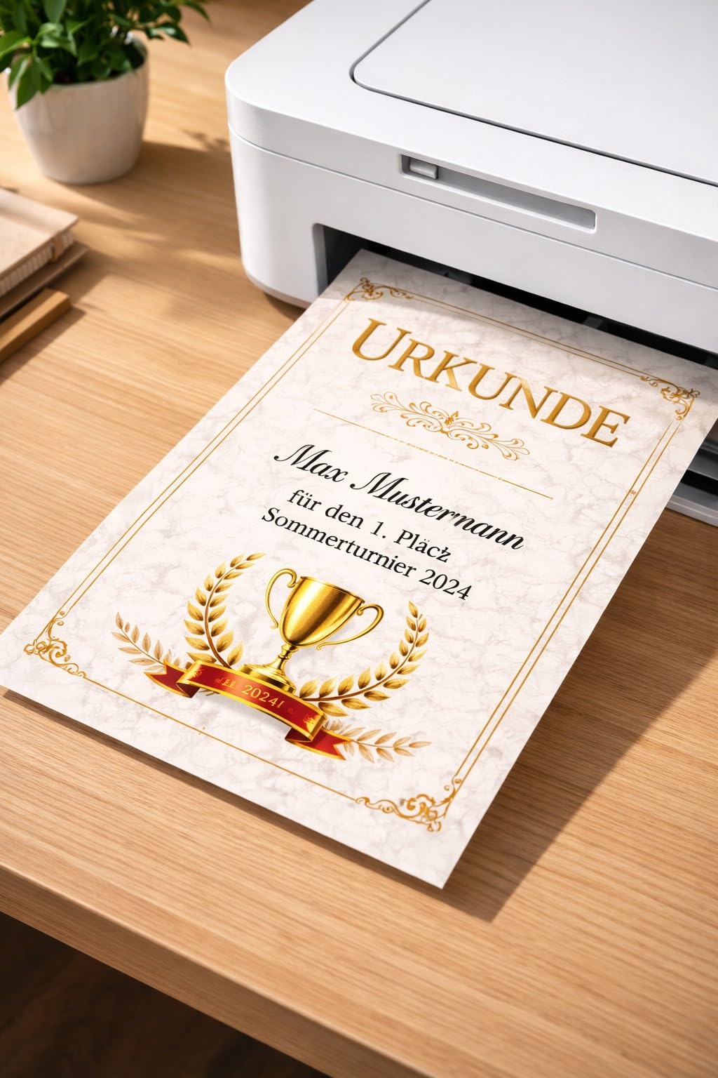 100 Blatt Marmorpapier Grau DIN A4, 200 g/m² extra stark, beidseitig Marmordesign, Bastelpapier, Briefpapier, Urkunden, Dokumente, Speisekarten, für Inkjet, Laserdrucker und Kopierer geeignet