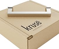 Vista 18 de 30092 Conrad - Tirador de puerta y cajón (10 unidades) - 4 pulgadas de centro a centro, cromo pulido