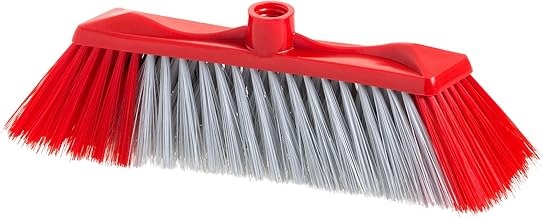 MAYA MAX 3 Broom - Efficient Sweeping with Crossed Fibers and Unblotted - Indoor and Outdoor Use - Combines 3 Fibers Types