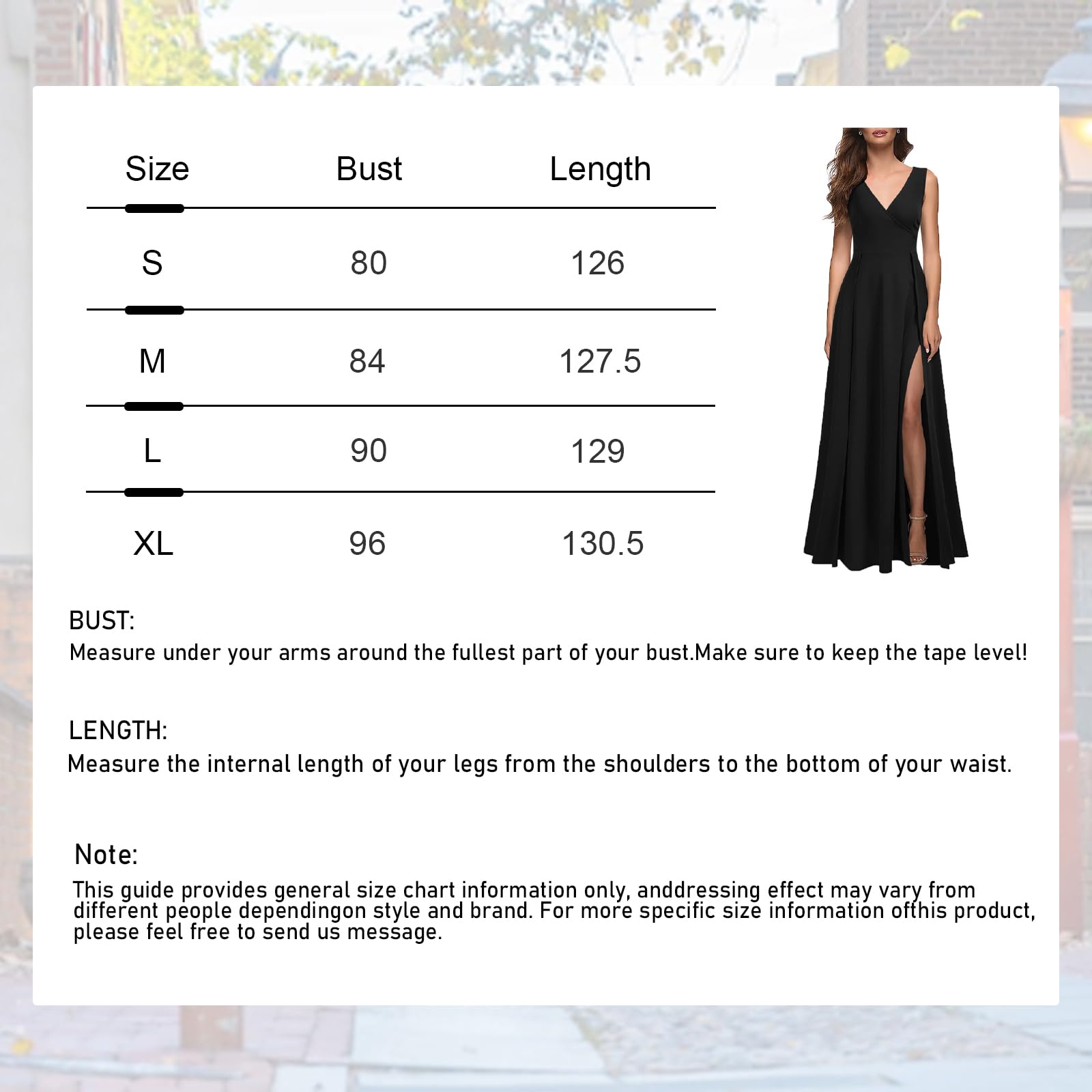 Robe de Soirée Longue Femme Maxi Robes Col V sans Manches Elegant Chic Robe A Line Fendue Robes pour Mariage Invité Cocktail Demoiselle d'honneur Fête Cérémonie