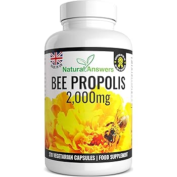 Bee Health 1000 mg Propolis High Potency 90 Capsules, 80 g: Amazon.co ...
