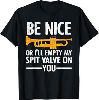 Funny Trumpet Art for Men Women Trumpet Player Cornet Lover T-Shirt