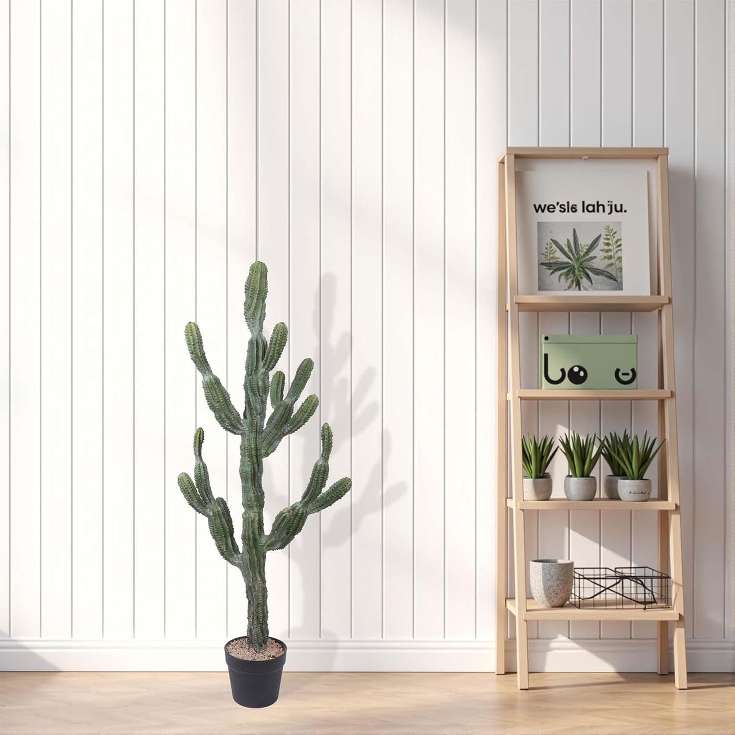 Artificial Cactus 42inch Faux Cacti Big Fake Saguaro Plants for Indoor Outdoor Home Office Garden Decor - Image 6