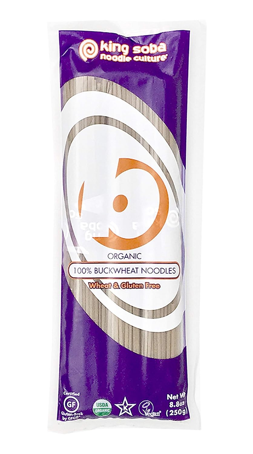 100% Buckwheat Pasta Noodles 12-PACK- Organic & Gluten-Free- 105.6oz, 3 servings per package