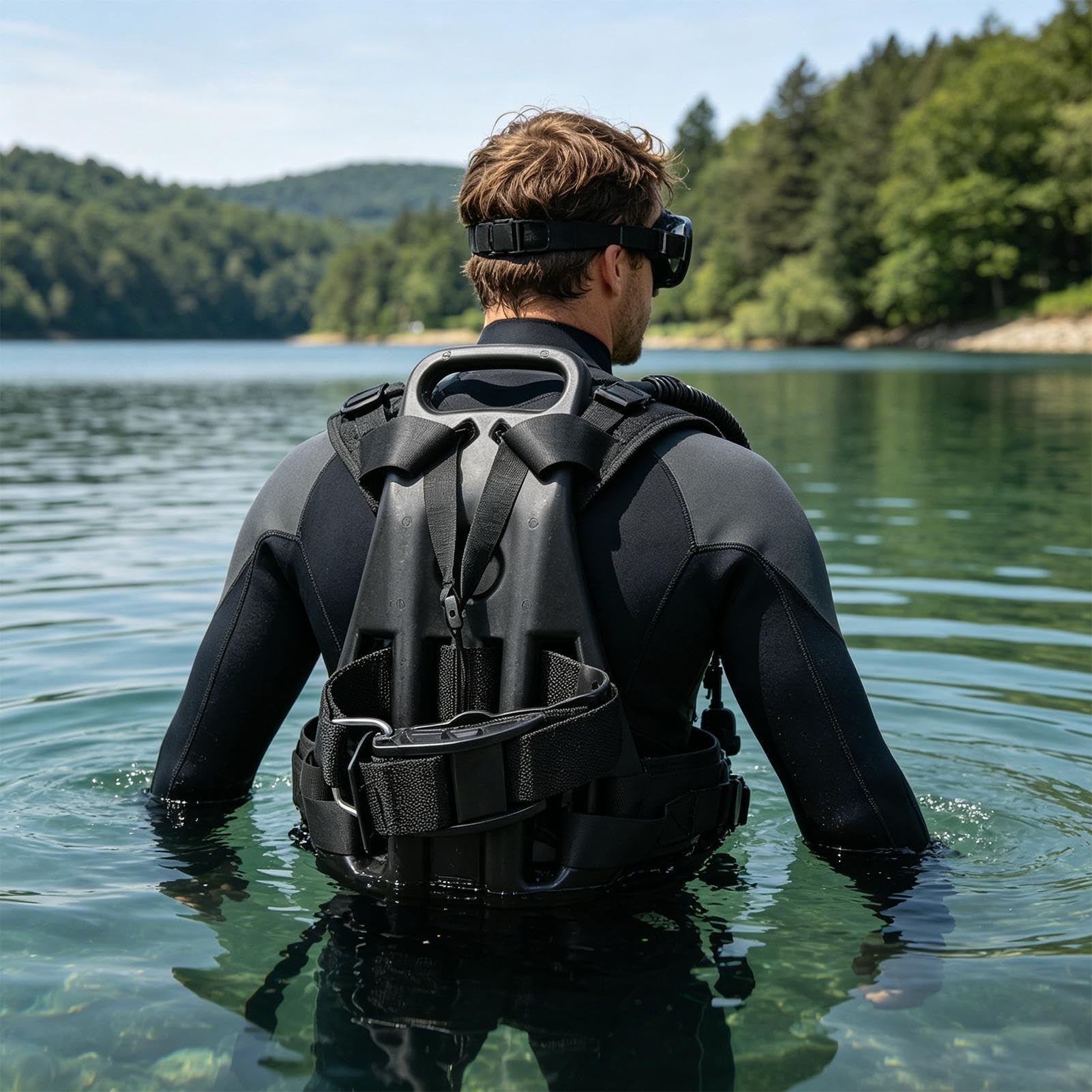 Borsa per Serbatoio Sub Sacca Trasporto Ossigeno | Borsa Trasporto Bombola da Subacquea per Piscina Pubblica Allenamento Barca Riva Viaggio Outdoor