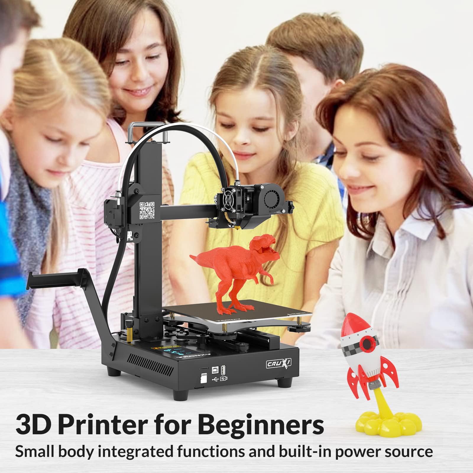 Amazon | TRONXY 3Dプリンター、初心者向けCRUX 1ミニ3D