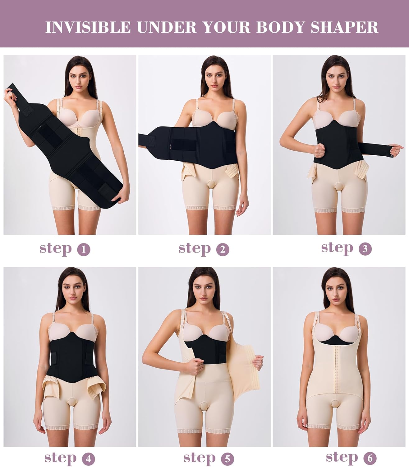 YERKOAD 360 Lipo Foam Ab Board Post Surgery Liposuction Abdominal Compression Boards Tummy Tuck Recovery Waist Cincher - Image 5