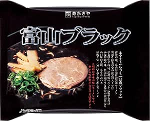 寿がきや 即席富山ブラックラーメン 120g×12袋