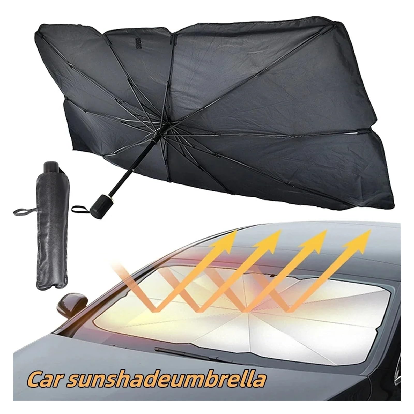 Coche Parasol Lateral Paraguas Parabrisas Coche