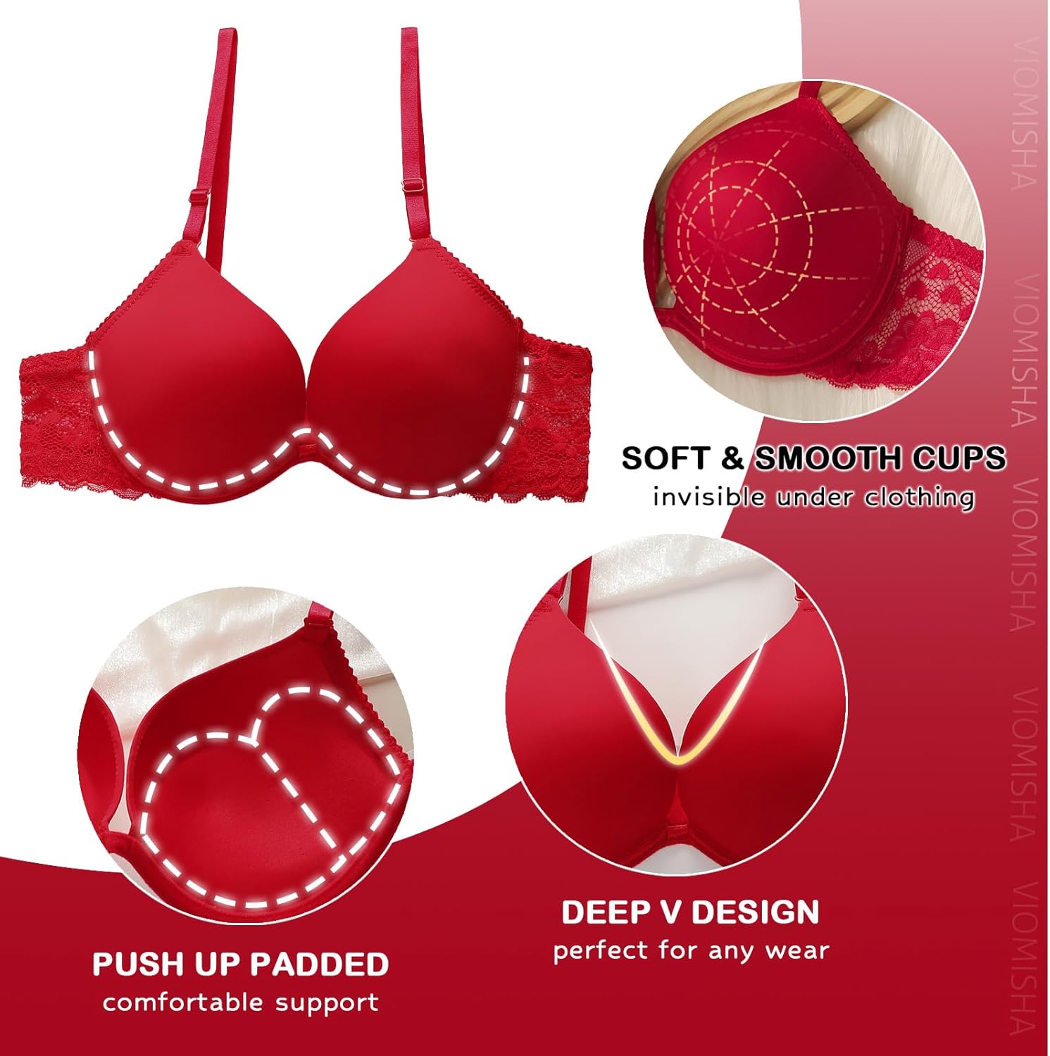 Elevate Your Confidence: The Ultimate Deep V Push-Up Bra Review