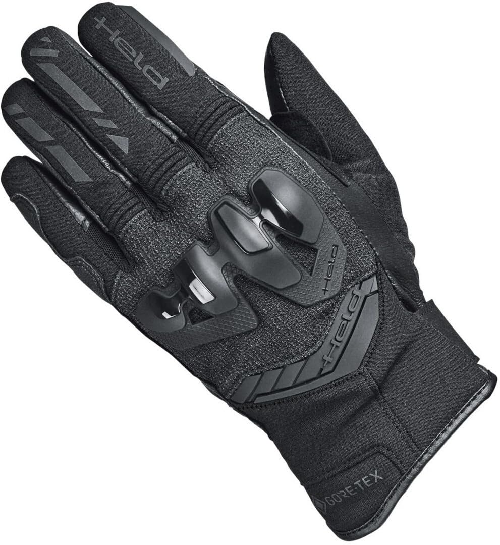 Held Gavia 2in1 Gore-Tex wasserdichte Damskie rękawice motocyklowe, czarny, 8