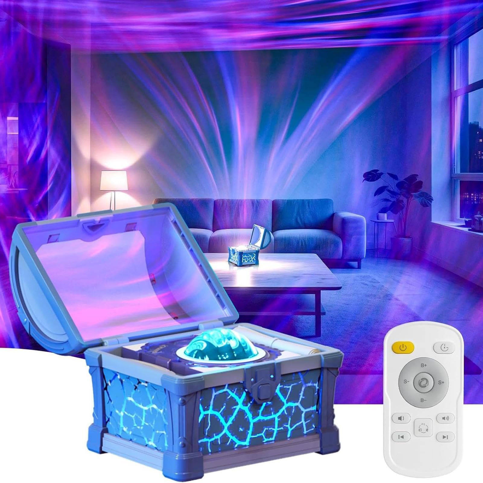 Proyector De Galaxia Lámpara Regulable Con Control Remoto | Lámpara Nocturna LED Y Proyector De Habitación Con Temporizador Para Niños Y Adultos Niños Y Niñas Mujeres Mamá E Hija