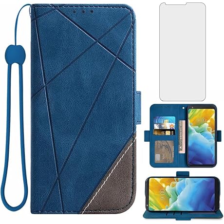Asuwish [2 Pack] Compatible with LG Stylo 4 Wallet Case with Built-in...