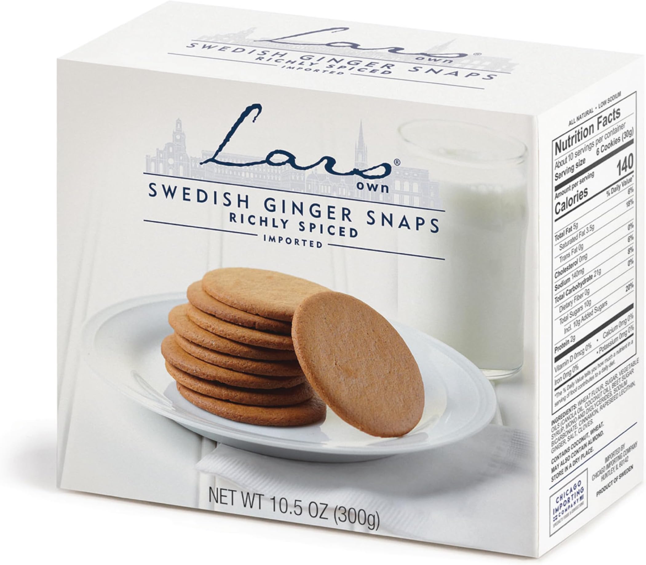 Lars' Own Scaninavian and Northern European Foods (Swedish Ginger Snaps, 1)