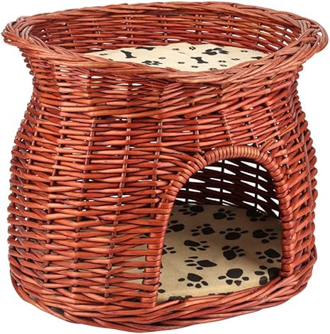 wicker cat basket amazon
