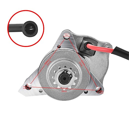 Motor de arranque TRKIMAL para motos 50cc a 125cc miniatura 3