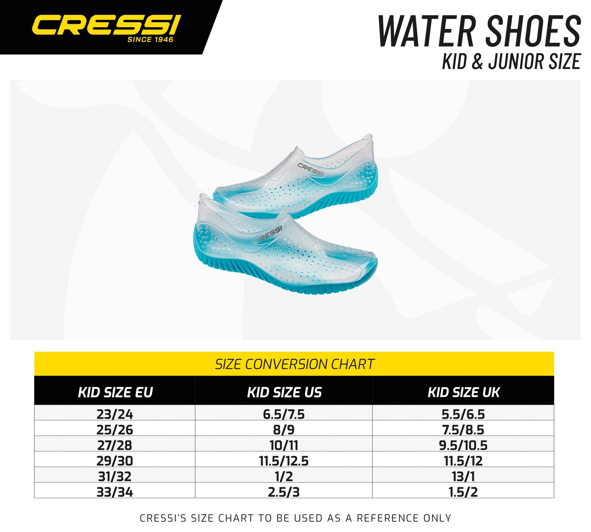 Cressi Unisex-Youth Water ShoesButy do wszystkich sportów wodnych